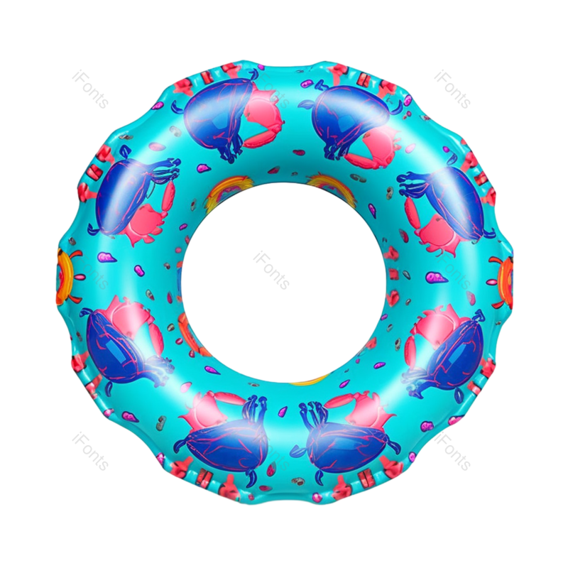 卡通图片,立体元素,夏天PNG,蓝色免抠素材